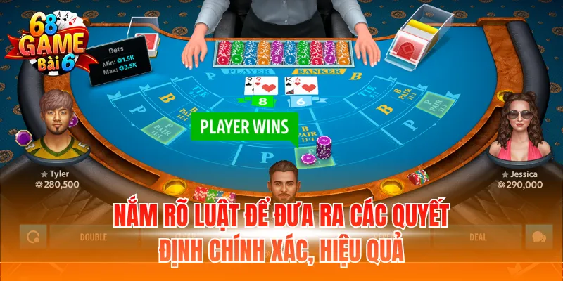 Nắm rõ luật để đưa ra các quyết định chính xác, hiệu quả