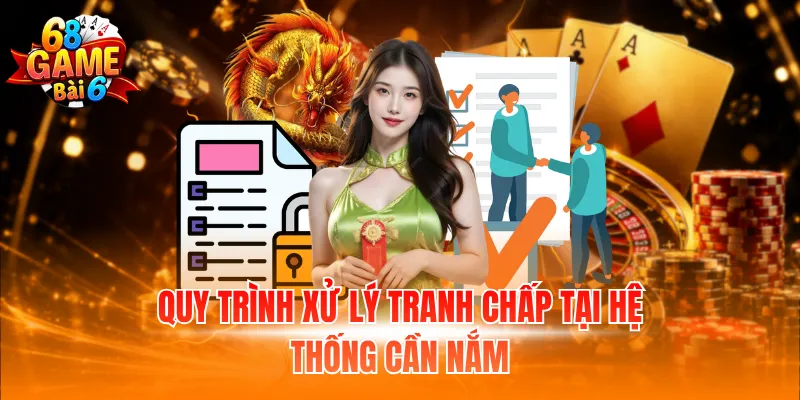 Quy trình xử lý tranh chấp tại hệ thống cần nắm
