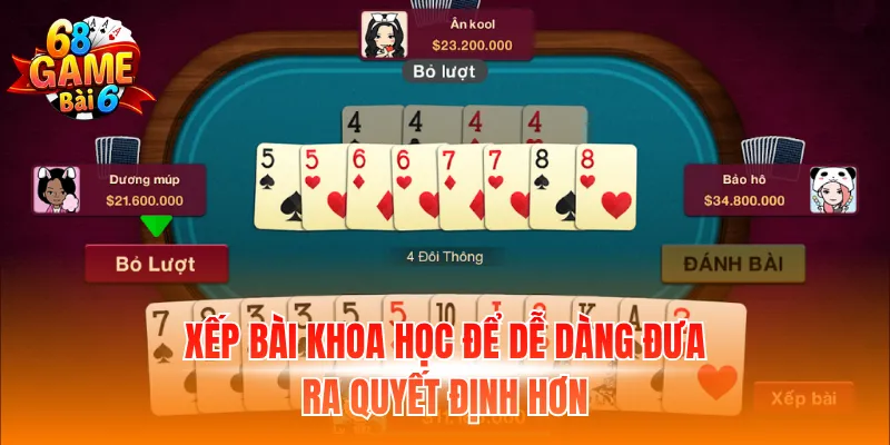 Xếp bài khoa học để dễ dàng đưa ra quyết định hơn